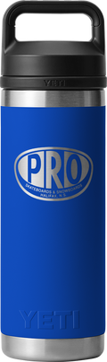 Yeti x Pro Skates Rambler 18oz/Chug Cap - Royal Blue