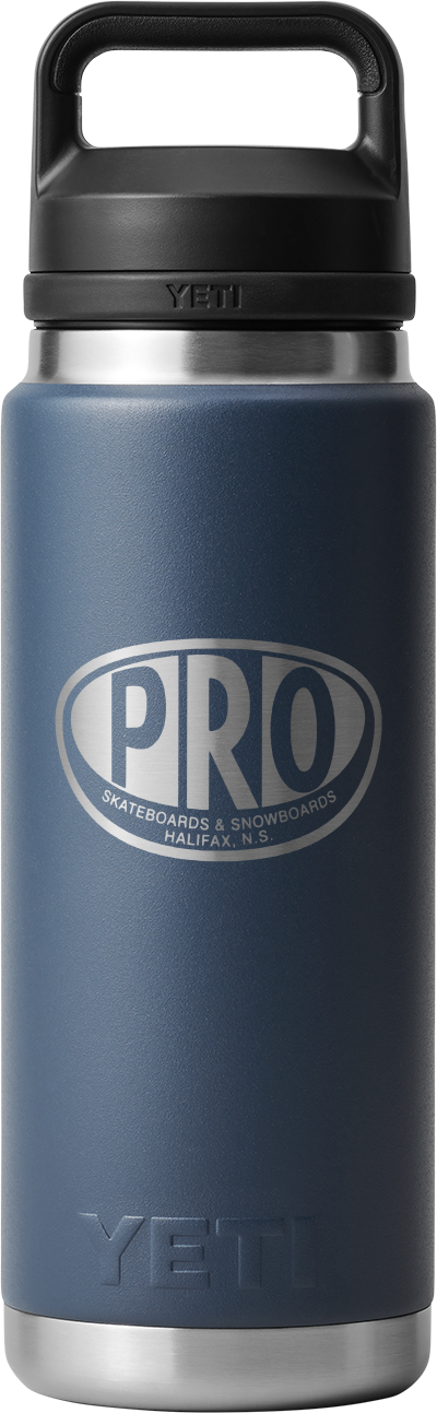 Yeti x Pro Skates Rambler 26oz/Chug Cap - Navy
