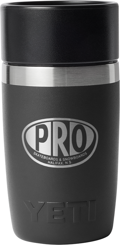 Yeti x Pro Skates Rambler Travel Bottle 8oz/Commuter Cap - Black