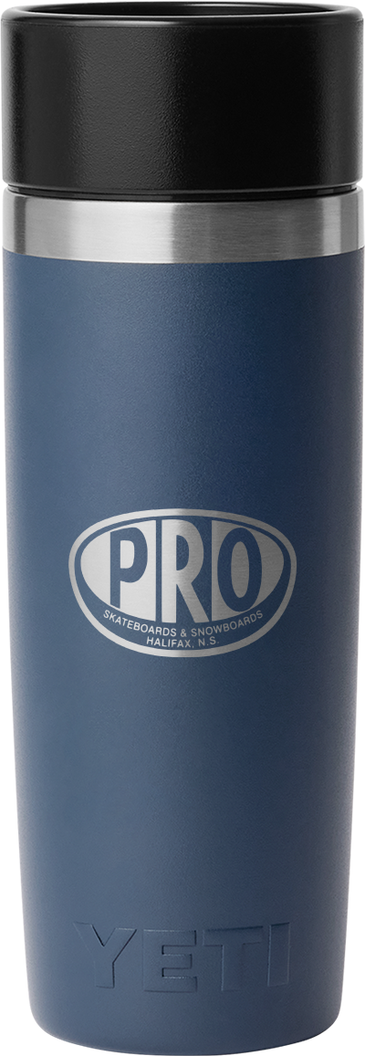 Yeti x Pro Skates Rambler Travel Bottle 16oz/Commuter Cap - Navy