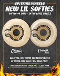 Spitfire 95D Lil' Softies Wheels - Natural
