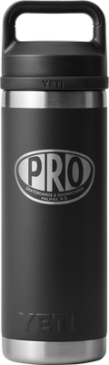 Yeti x Pro Skates Rambler 18oz/Chug Cap - Black