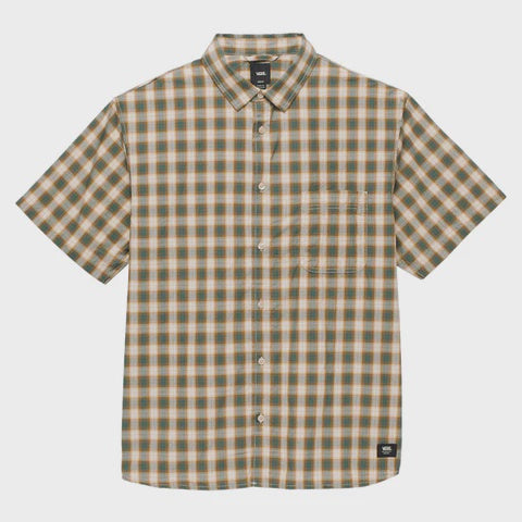 Vans Hadley Woven Shirt - Oatmeal/Bistro Green