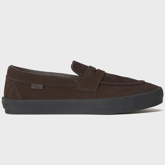 Vans Skate Loafer (Suede) Shoe - Brown/Black