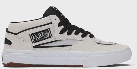 靴 VANS HALF CAB PRO WHITE/BLACK 26.5 Vans Skate Half Cab Wafflecup Shoe - White/Black – Pro Skateboards