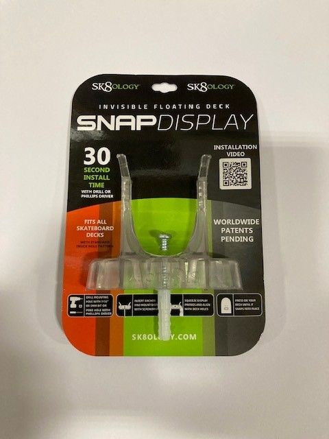 Sk8ology Skateboard Display - Single Snap