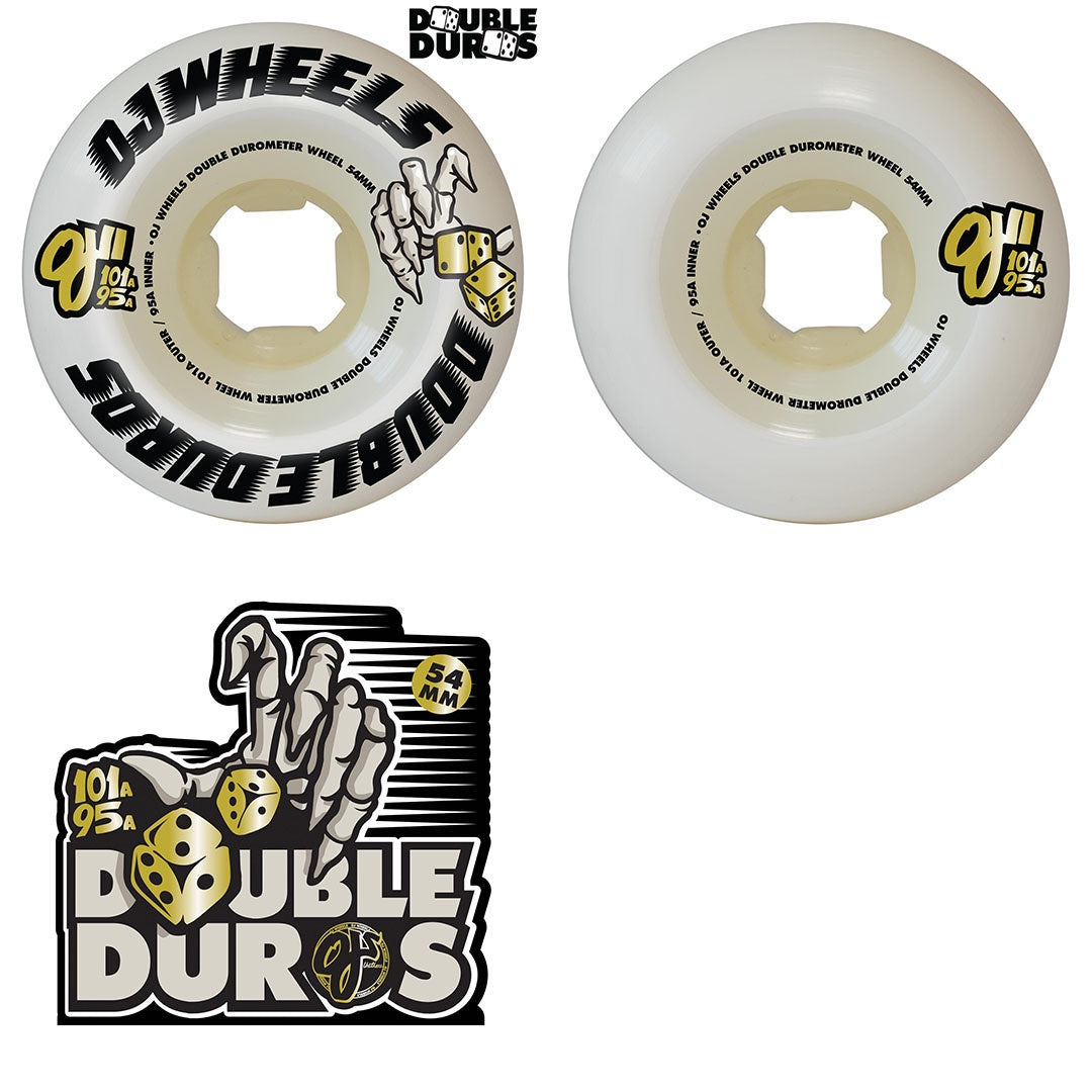 OJ's Double Duro Mini Combo 101A/95A Wheels