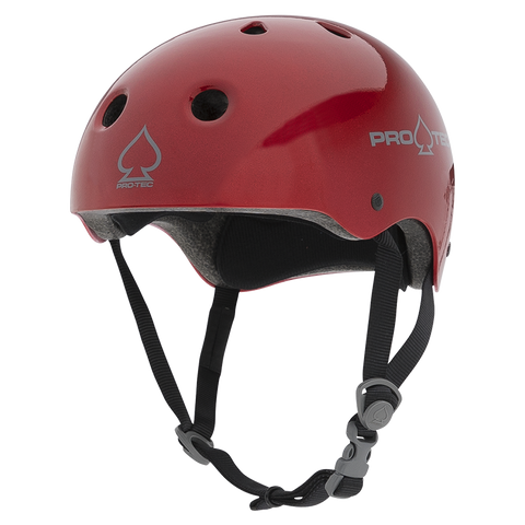 Pro-Tec Classic Certified Helmet - Red Metal Flake