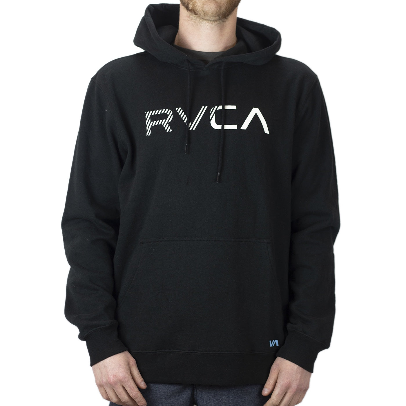 RVCA Scratched RVCA Hoodie - Black