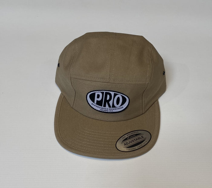 Pro Skates Proval 5 Panel Cap - Khaki