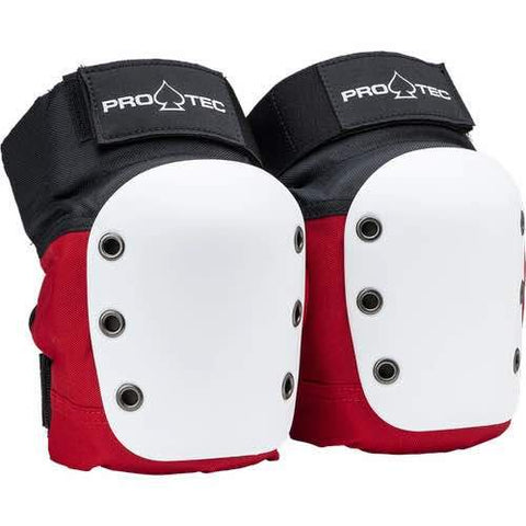 Pro-Tec Street Knee Pads - Red/White/Black