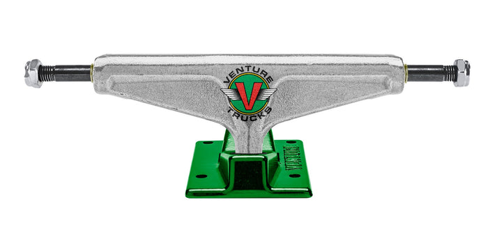 Venture OG Wings V-Hollow Polished Hi Trucks - Green