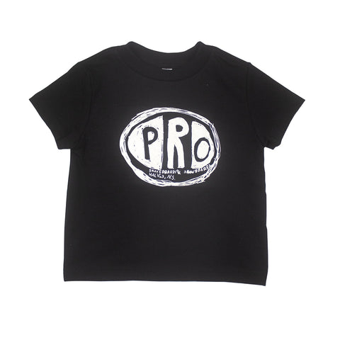 Pro Skates Toddler Scribble T-Shirt - Black