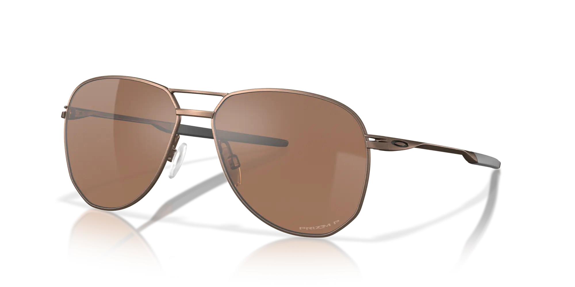 Oakley Contrail Sunglasses - Satin Toast/Tungsten Polarized