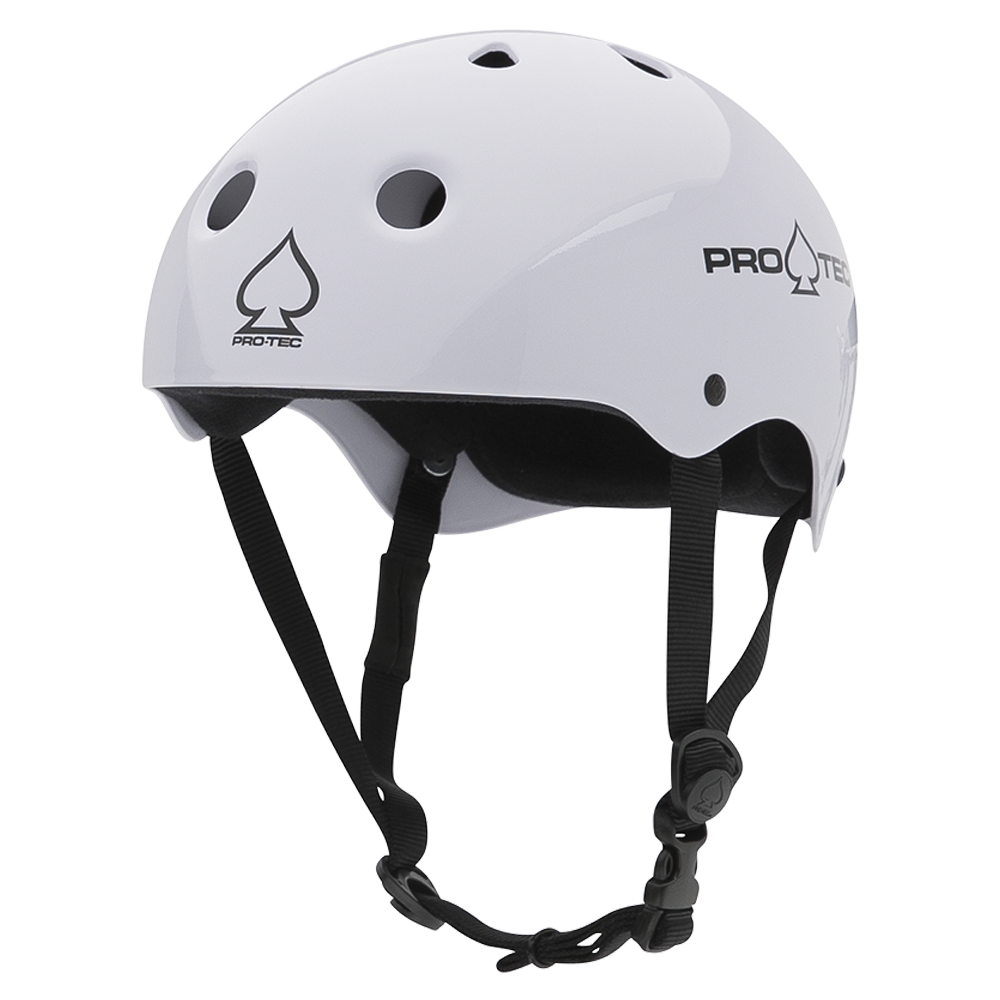 Pro-Tec Classic Skate Helmet - Gloss White