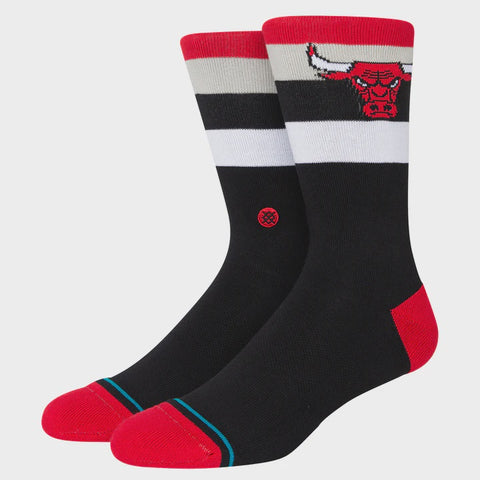 Stance NBA Bulls ST Crew Sock - Red