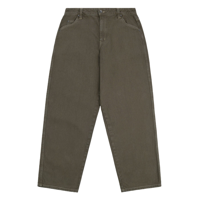 Dime Baggy Denim Pants - Military Washed