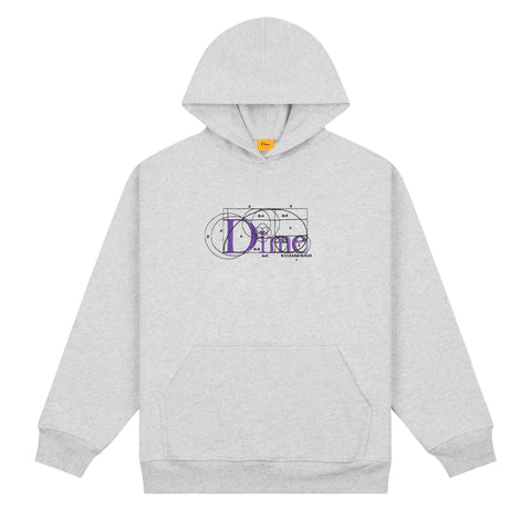 Dime Classic Ratio Hooded Sweater - Heather Grey