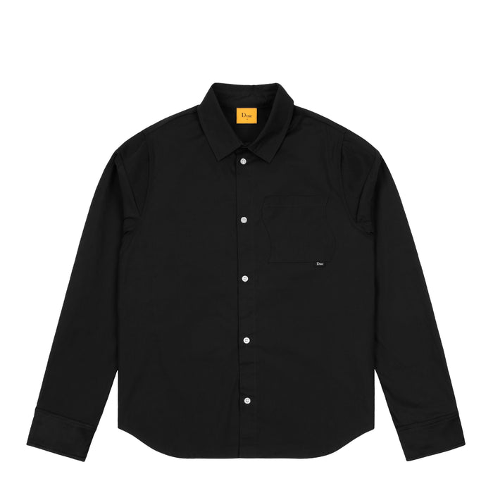 Dime Button Up Shirt - Black