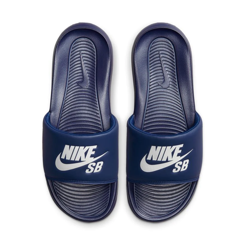 Nike SB Victori Slide - Deep Royal Blue/White
