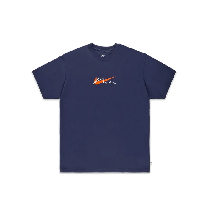 Nike SB Script T-Shirt - Navy