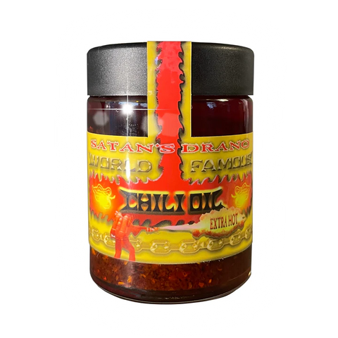 Satan's Drano World Famous Chili Oil - Extra Hot!