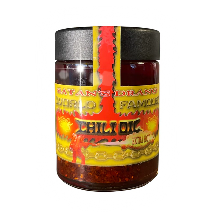 Satan's Drano World Famous Chili Oil - Extra Hot!