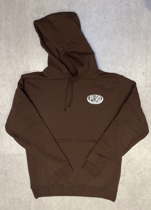 Pro Skates Small Proval Hooded Sweater - Brown