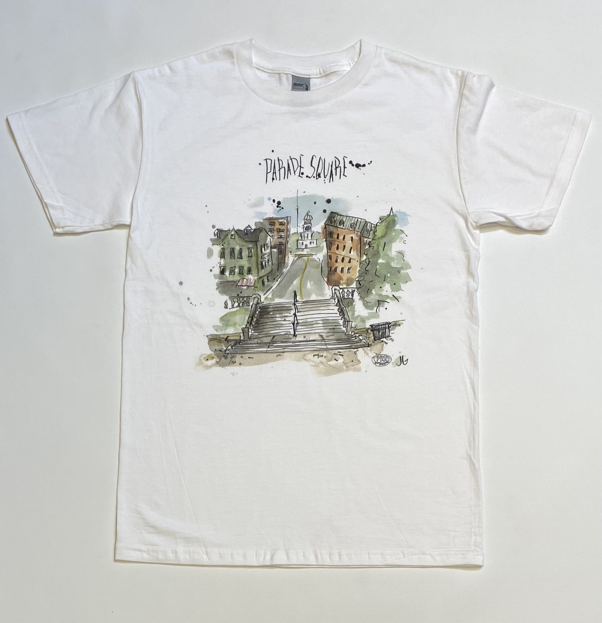 Pro Skates Josh G. Parade Square Front T-Shirt - White