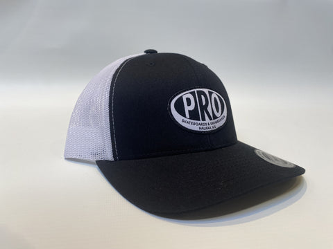 Pro Skates Trucker Cap - Black and White