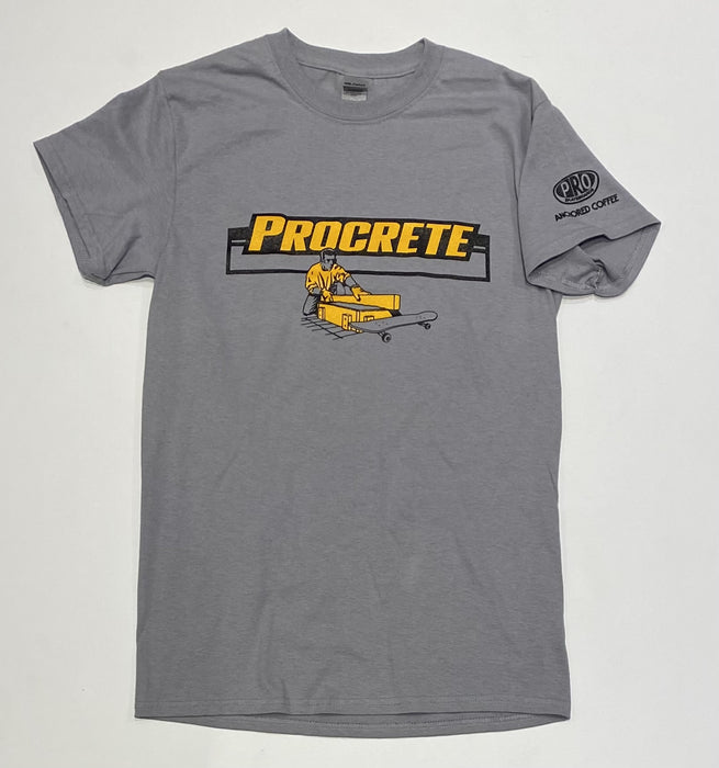 Pro Skates Procrete T-Shirt - Concrete Grey