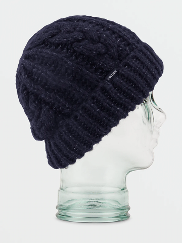 Volcom Cable Hand Knit Beanie - Black