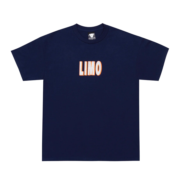 Limo Sticker T-Shirt - Navy