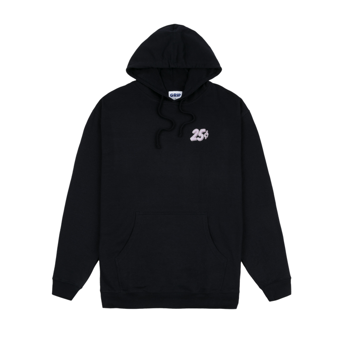 Classic Grip x QSnacks Buss Down Hooded Sweater - Navy