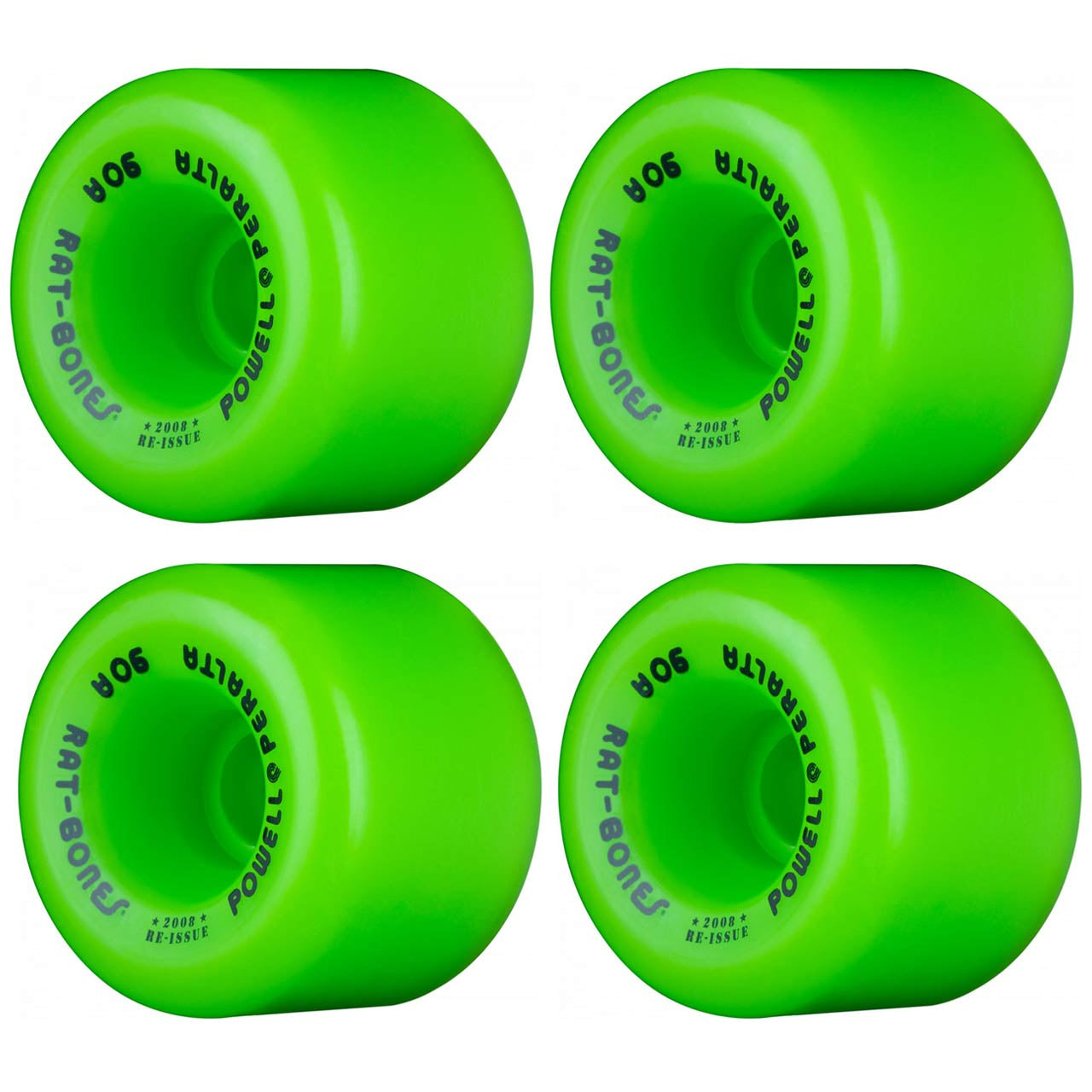 Powell Peralta Rat Bones 90A Wheels - Green
