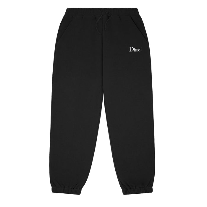 Dime Classic Small Logo Sweatpants - Black
