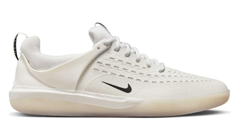 Nike SB Nyjah 3 Shoe - White/Black/Summit White/Hyper Pink