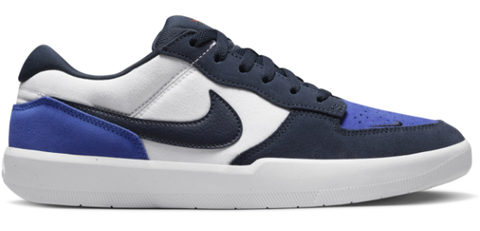 Nike SB Force 58 Shoe - Obsidian/White/Hyper Royal