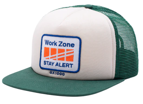 GX1000 Work Zone 5 Panel Polo Cap - Green