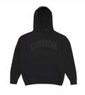 Limo Black Vinyl Hooded Sweater - Black