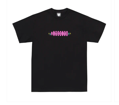Limo Pink Bubz T-Shirt - Black