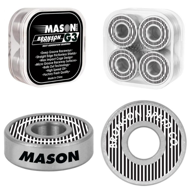 Bronson Speed Co. G3 Bearings - Mason Silva
