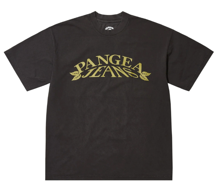 Pangea Leaf Logo T-Shirt - Charcoal
