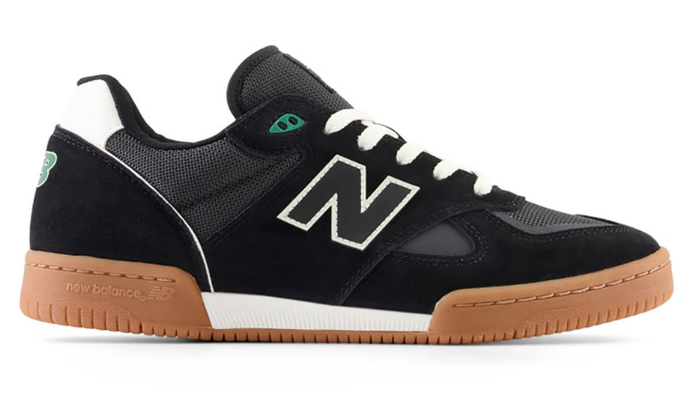 NB Numeric 600 Shoe - BNW (Black/Gum)