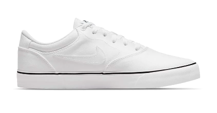 Nike SB Chron 2 CNVS Shoe - White/White