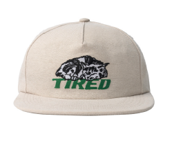 Tired Cat Nap Cap - Tan