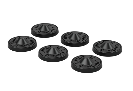 Union Metal Stomp Pad (6 pcs) - Black