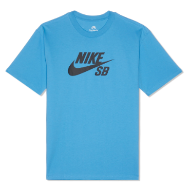 Nike SB Logo T-Shirt - University Blue/Black