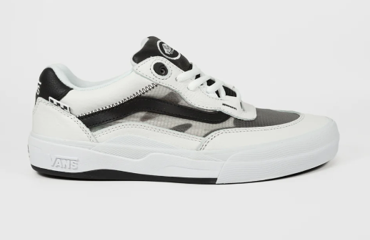 Vans Wayvee Leather Shoe - True White/Black – Pro Skateboards & Snowboards