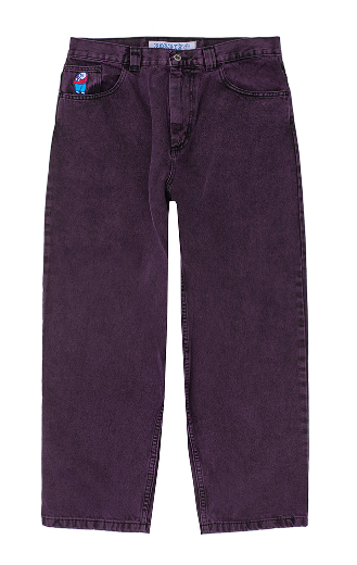 Polar Big Boy Denim Pants - Purple/Black